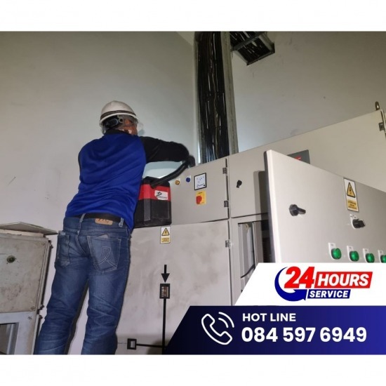 บริษัทรับตรวจสอบระบบไฟฟ้า - พี เอส เอ็นจิเนียริ่ง - รับงาน PM หม้อแปลง MDB